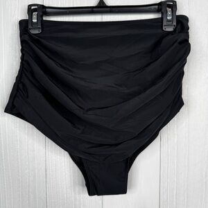 Cocopear Maternity High Rise Bikini Bottoms - Black